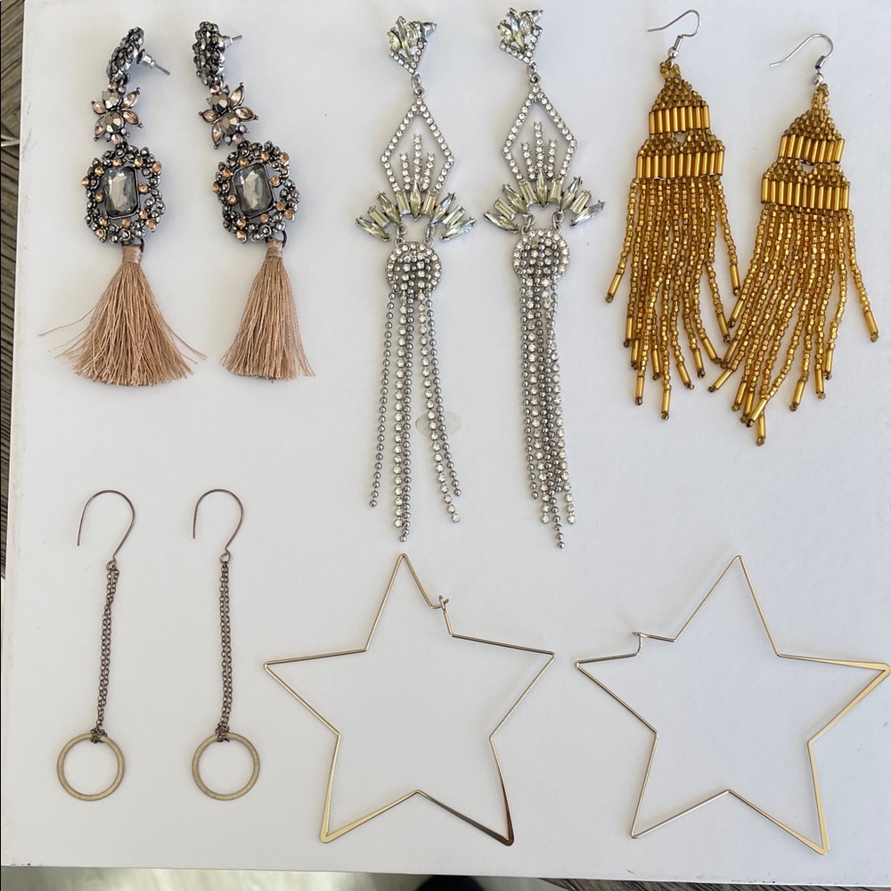 Assorted Statement Earrings Set - image 1